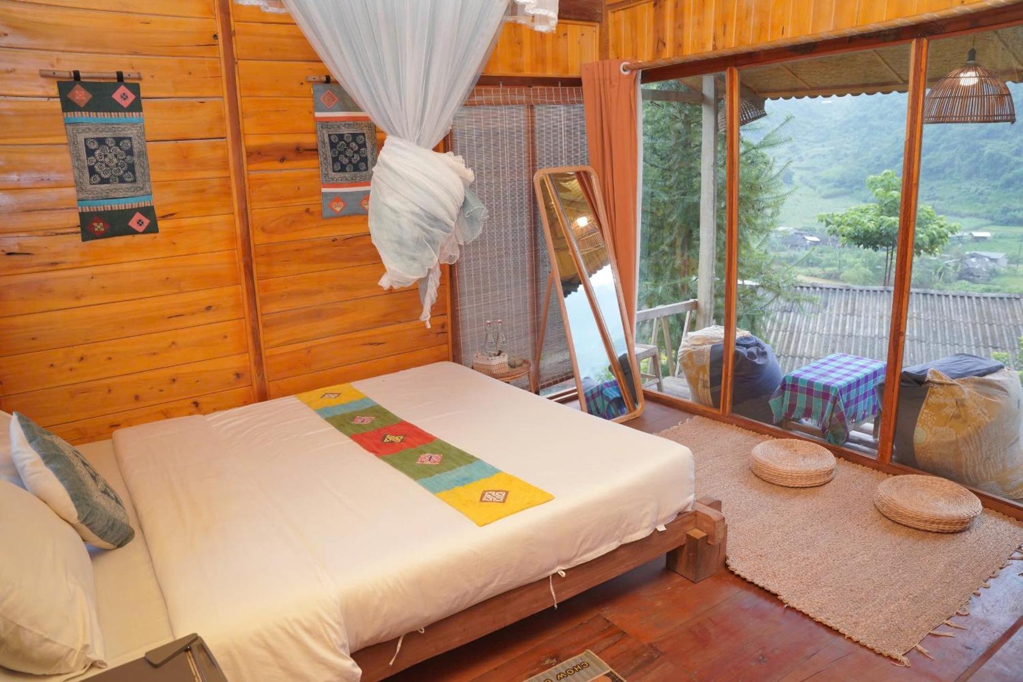 Apartament Du Gia Panorama Ecologde Làng Cac Zewnętrze zdjęcie