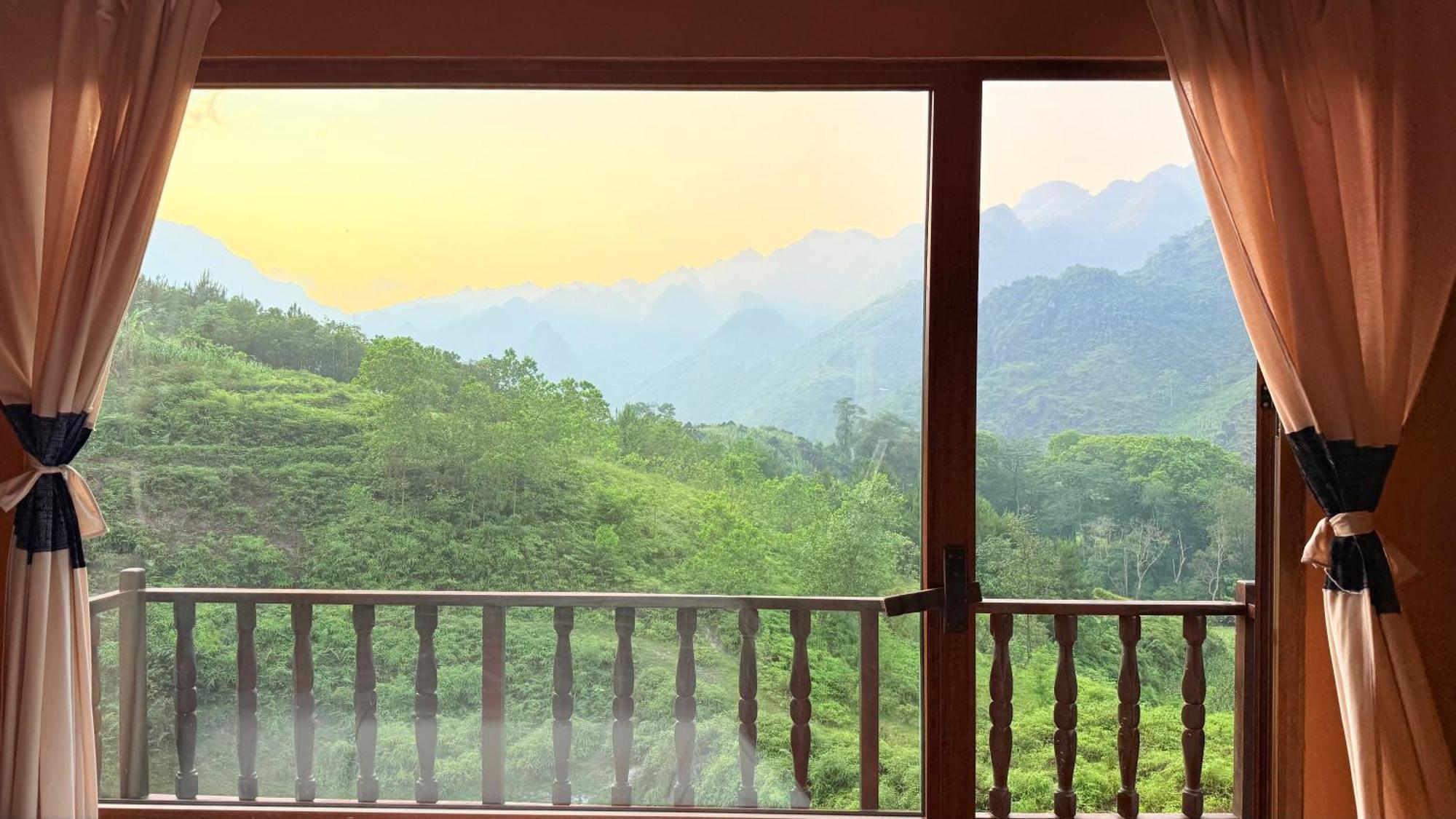 Apartament Du Gia Panorama Ecologde Làng Cac Zewnętrze zdjęcie