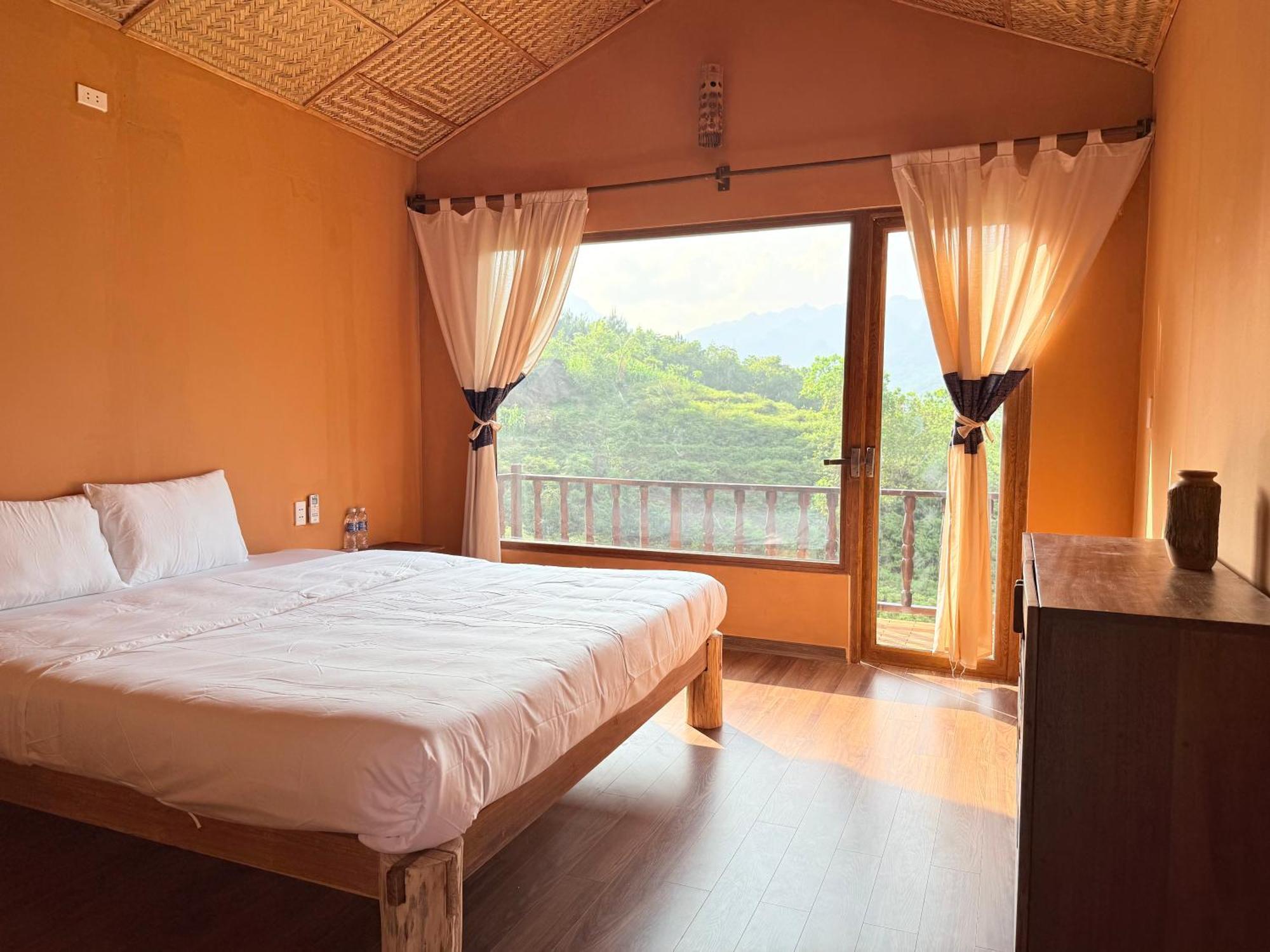 Apartament Du Gia Panorama Ecologde Làng Cac Zewnętrze zdjęcie