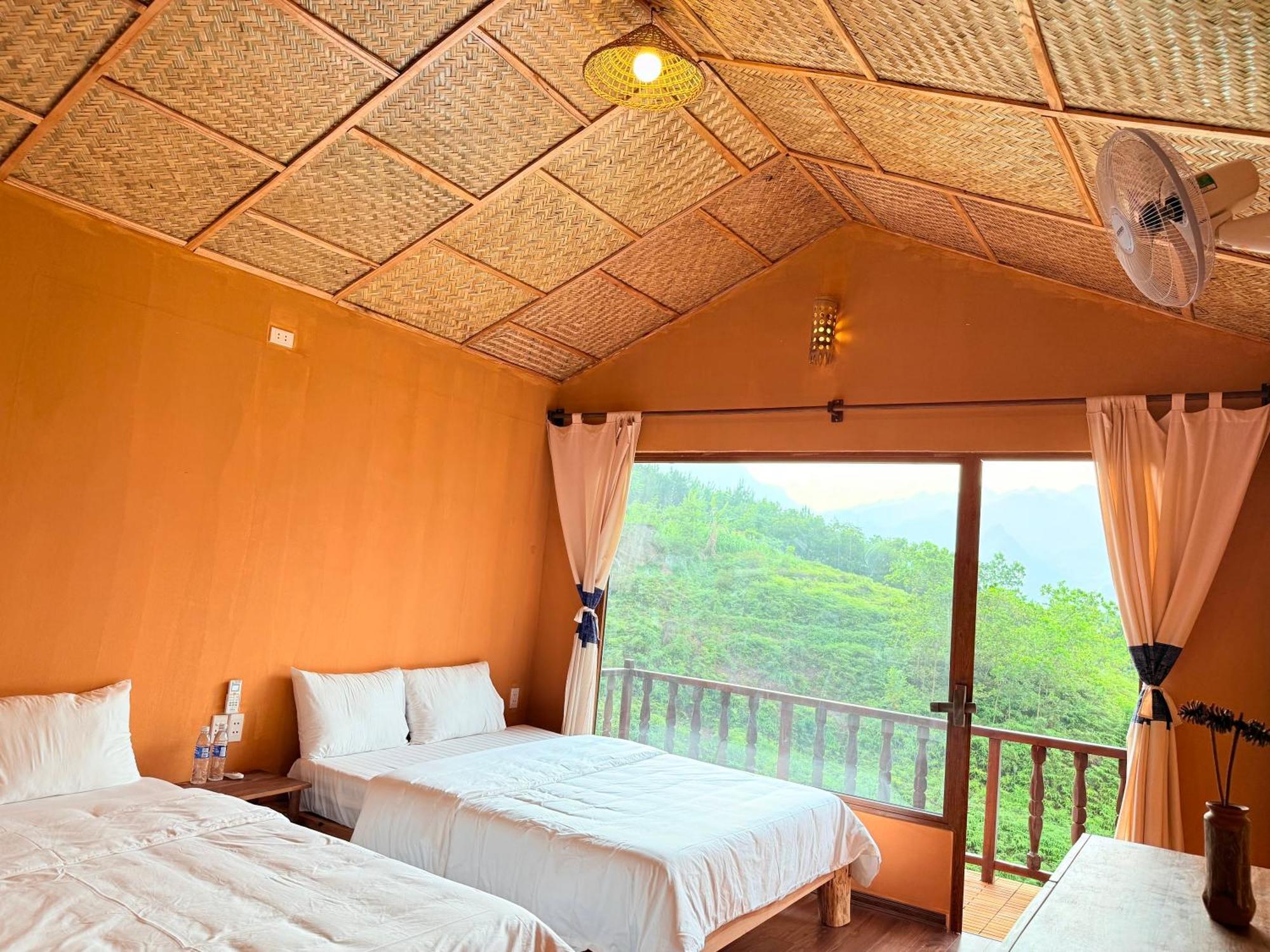 Apartament Du Gia Panorama Ecologde Làng Cac Zewnętrze zdjęcie